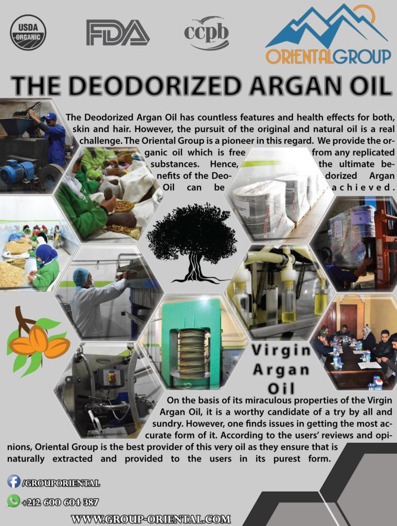 Bulk Organic Argan oil
