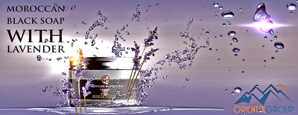 black soap with lavender